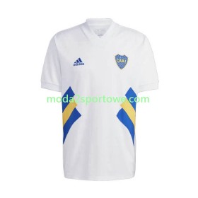 Koszulka CA Boca Juniors Icon Retro Domowe Stroje Piłkarskie 2022/23 Krótki Rękaw